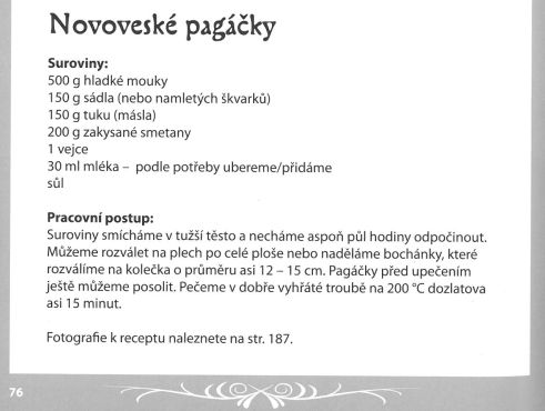 Novoveské pagáčky - recept, 491x370, 27.33 KB