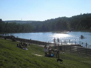 Nádrž Lučina ve Tvarožné Lhotě